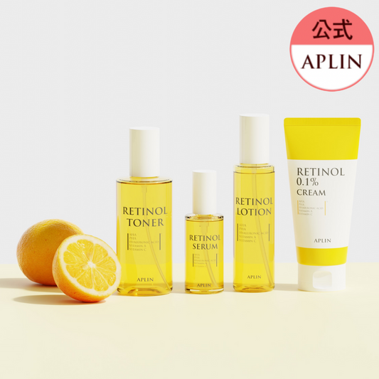 [NEW] [4 types SET] Retinol skin care (toner + serum + lotion + cream)